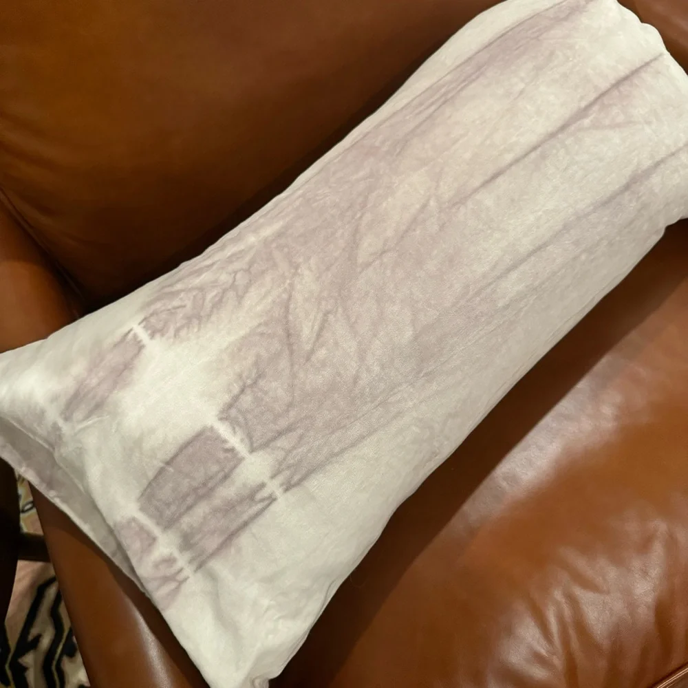 RH Velvet / Linen Pillow Cover 13”x30”
